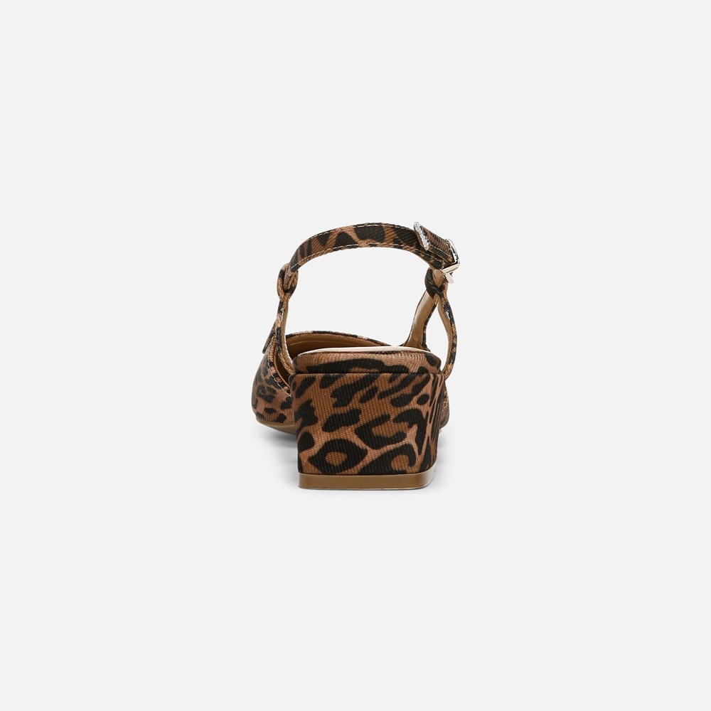Naturalizer Harper Slingback - Leopard Print Fabric