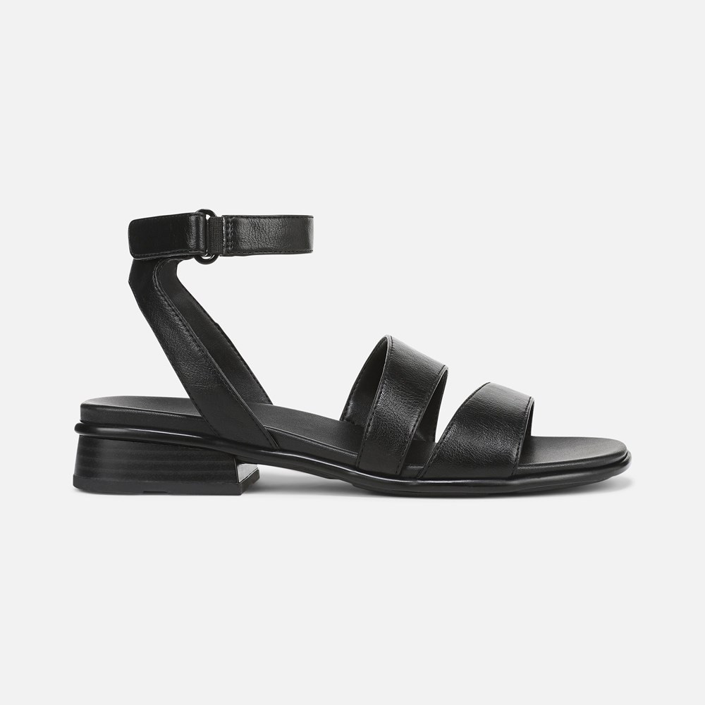 Naturalizer Effie Sandal - Black Faux Leather