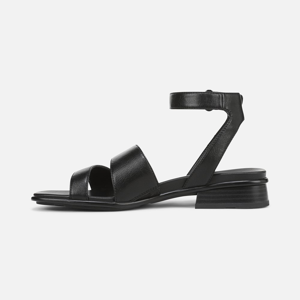 Naturalizer Effie Sandal - Black Faux Leather