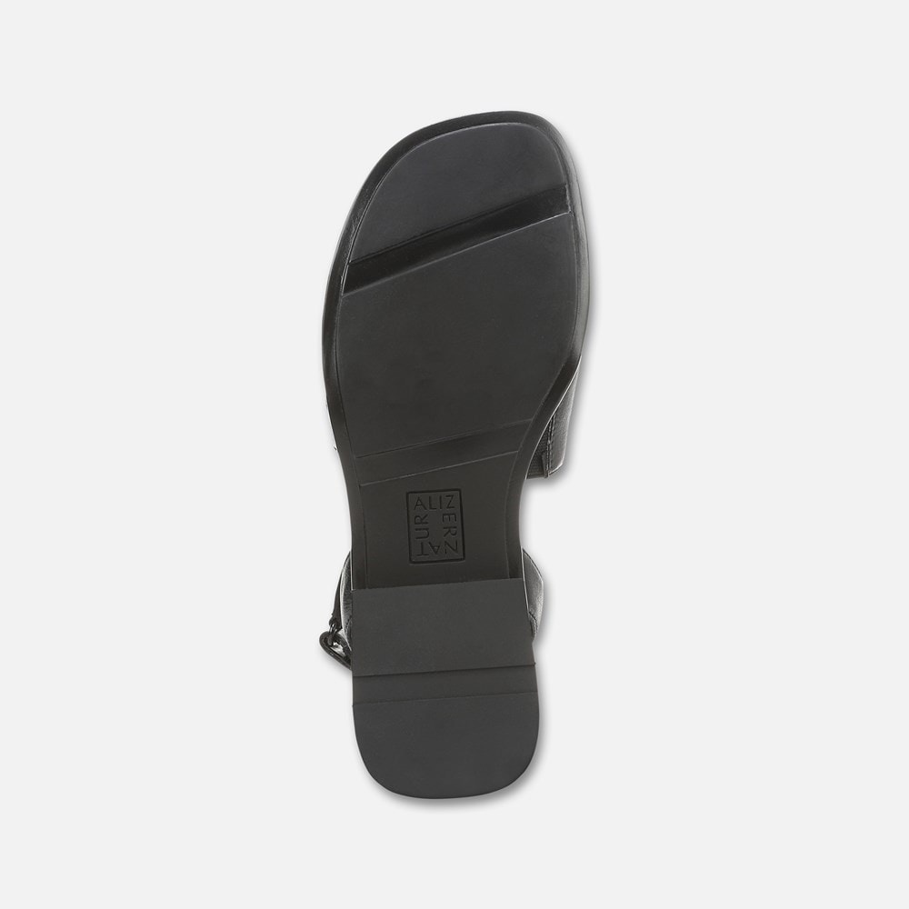 Naturalizer Effie Sandal - Black Faux Leather