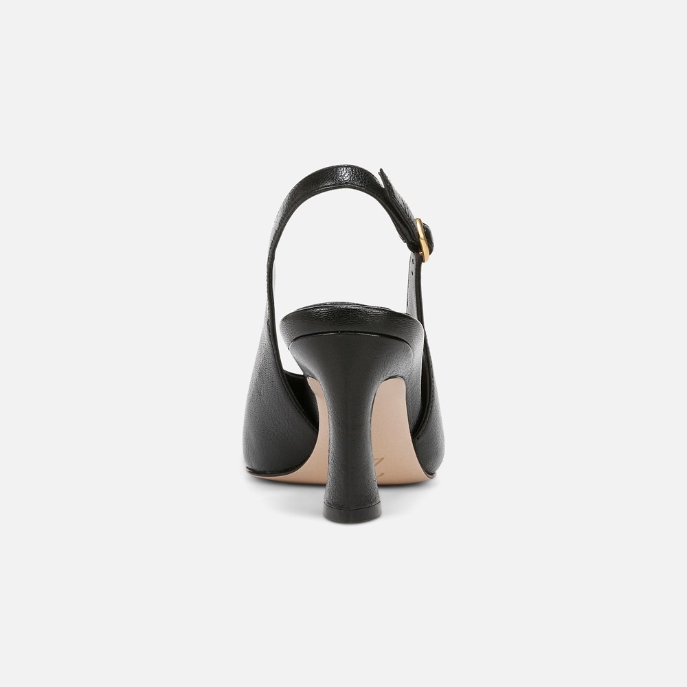 Naturalizer 27 EDIT Elaine Slingback Dress Shoe - Black Leather
