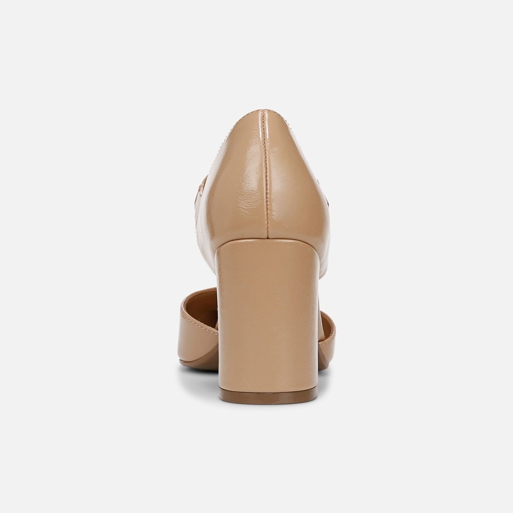 Naturalizer Pixie Mary Jane - Taupe Faux Leather