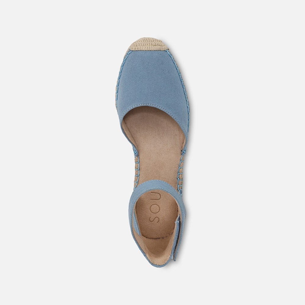 Naturalizer SOUL Wren Espadrille - Blue Canvas