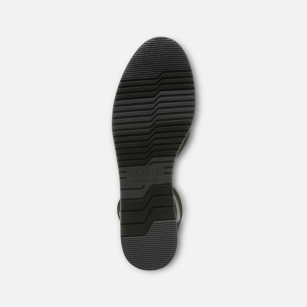 Naturalizer SOUL Intro Flat - Black Synthetic