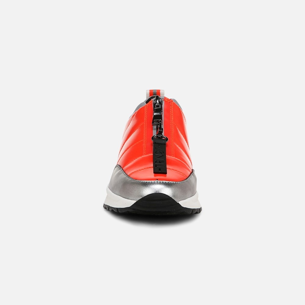 Naturalizer Think Royln Low-Breakaway Water Repellent Sneaker - Poppy Patent Shine Nylon