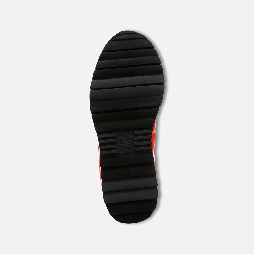 Naturalizer Think Royln Low-Breakaway Water Repellent Sneaker - Poppy Patent Shine Nylon