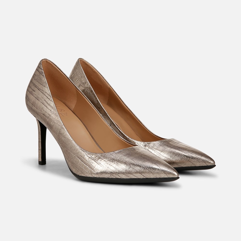 Naturalizer Anna Pump - Graphite Pewter Leather