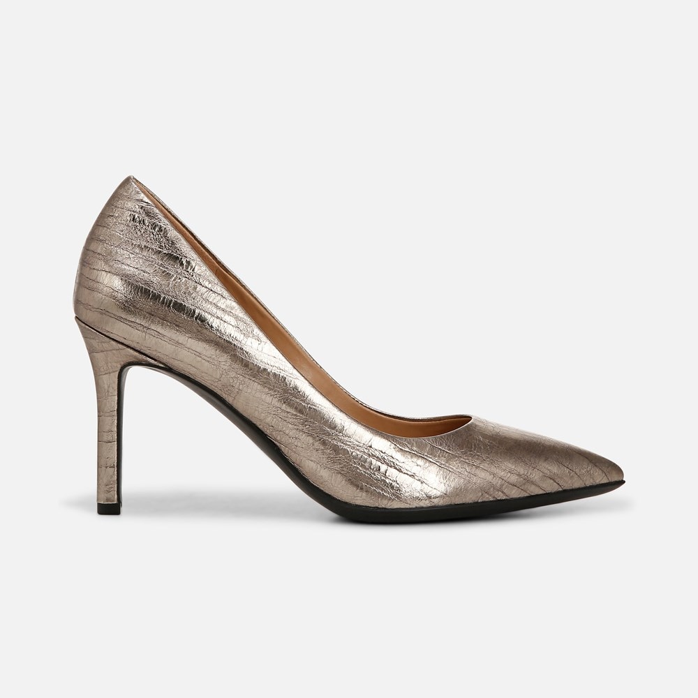 Naturalizer Anna Pump - Graphite Pewter Leather