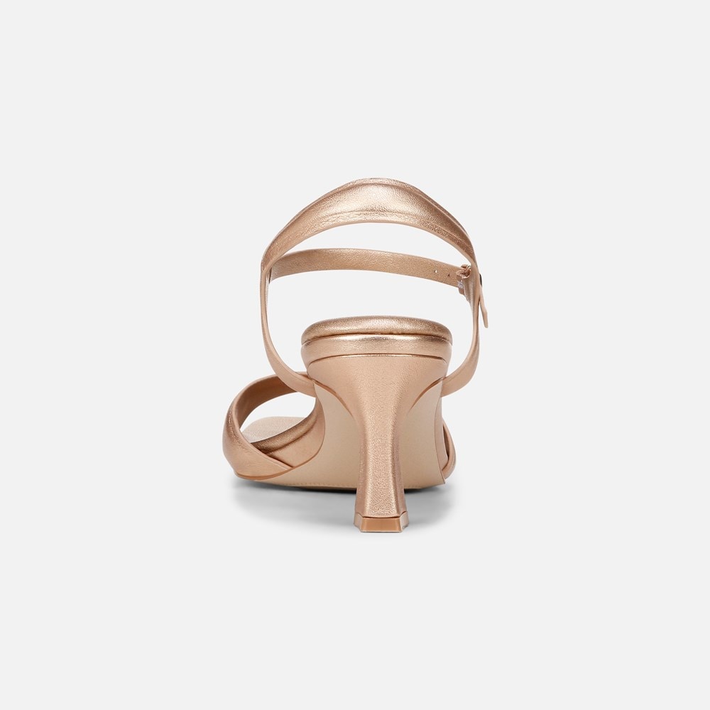 Naturalizer 27 EDIT Grace Dress Sandal - Rose Gold Leather