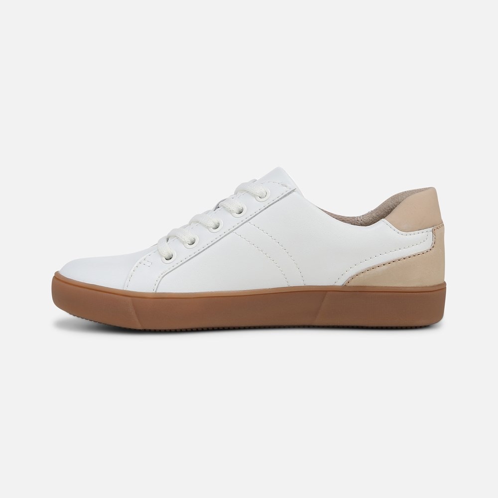 Naturalizer Morrison Sneaker - White / Coastal Tan Leather