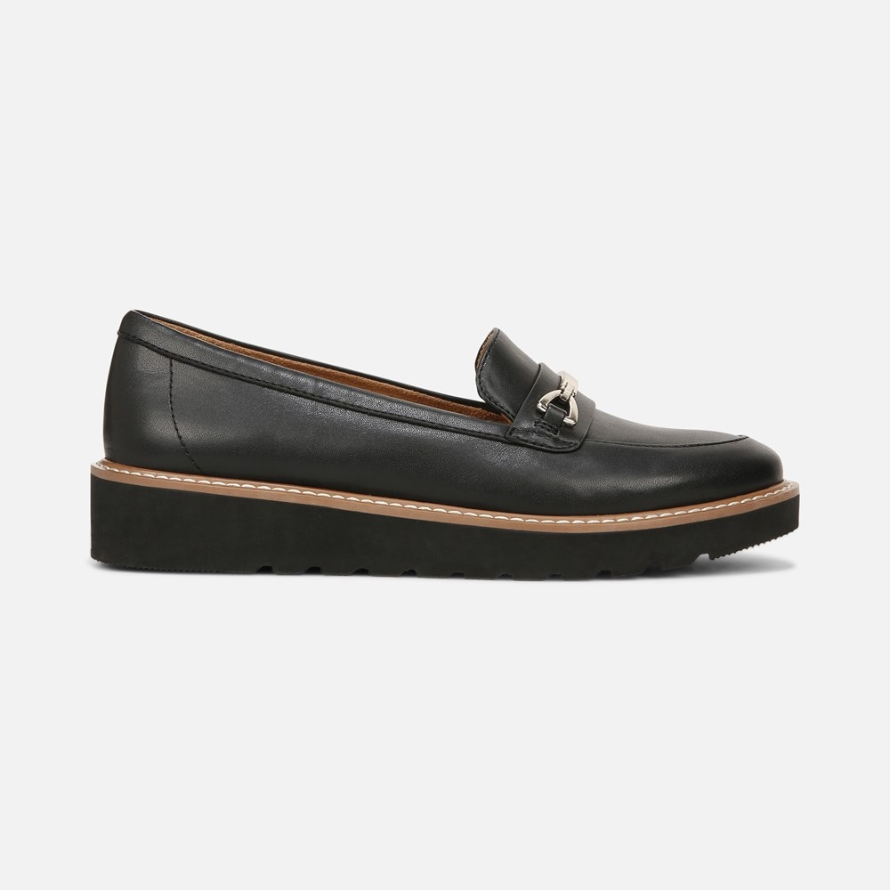 Naturalizer Elin Loafer - Black Smooth Synthetic