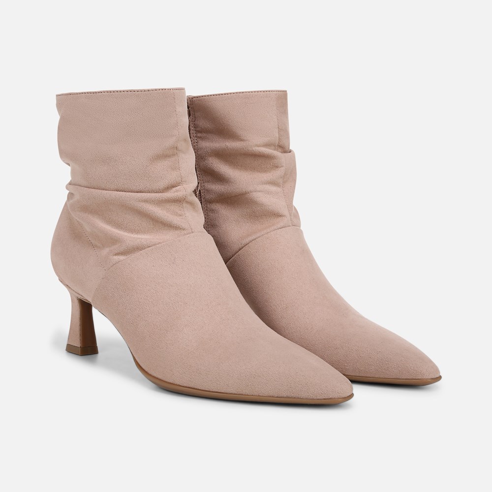 Naturalizer Tribute Ankle Bootie - Warm Taupe Fabric
