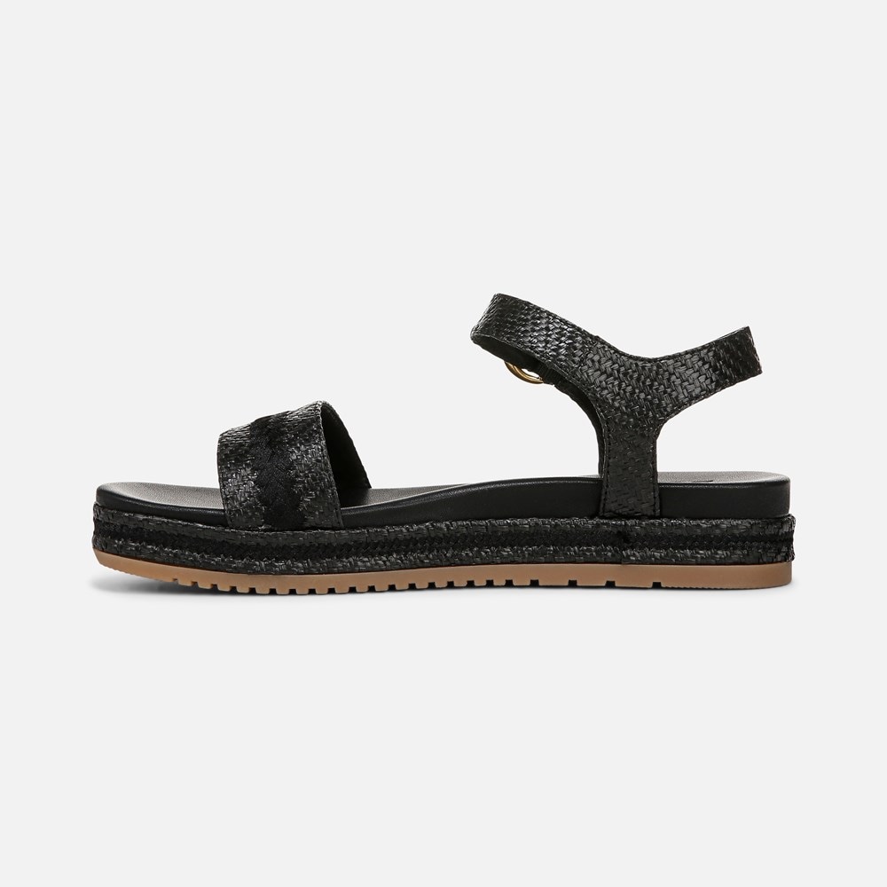 Naturalizer Neila Sandal - Black Raffia