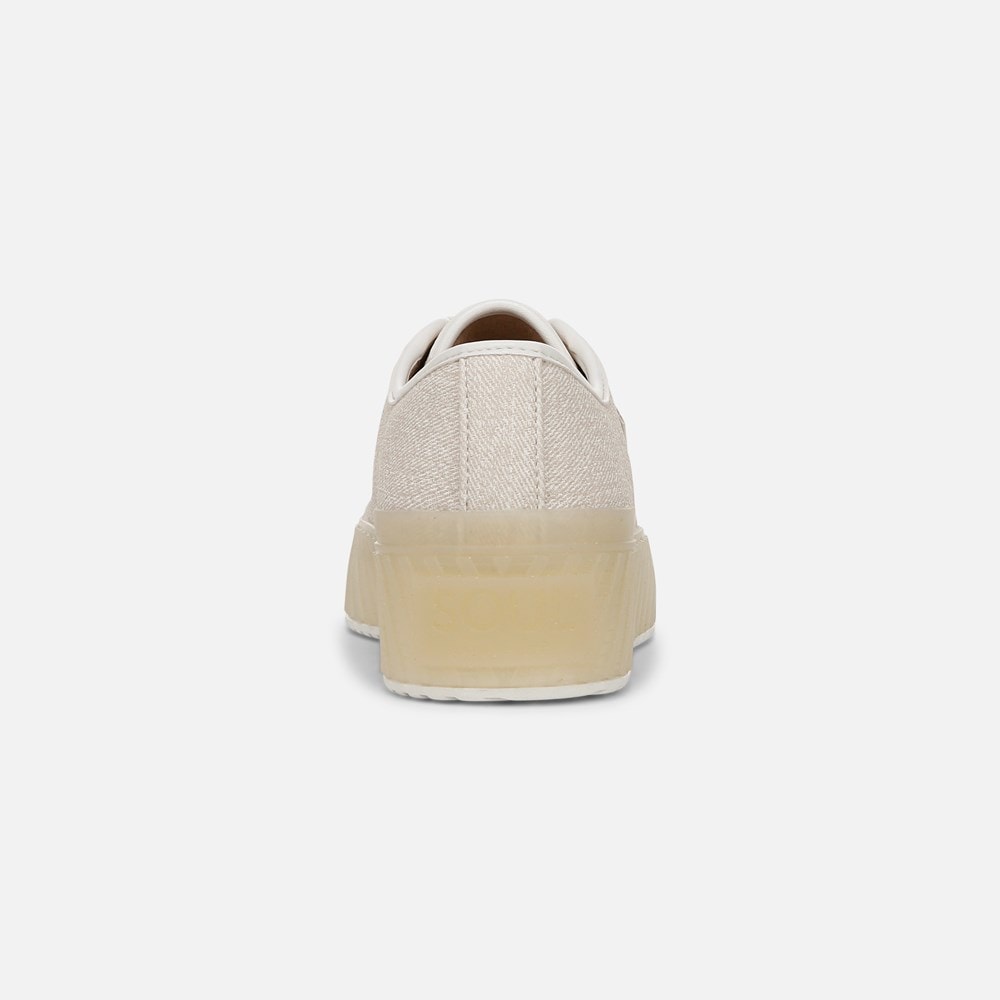 Naturalizer SOUL Iliana Lace Up Sneaker - Light Sand Fabric
