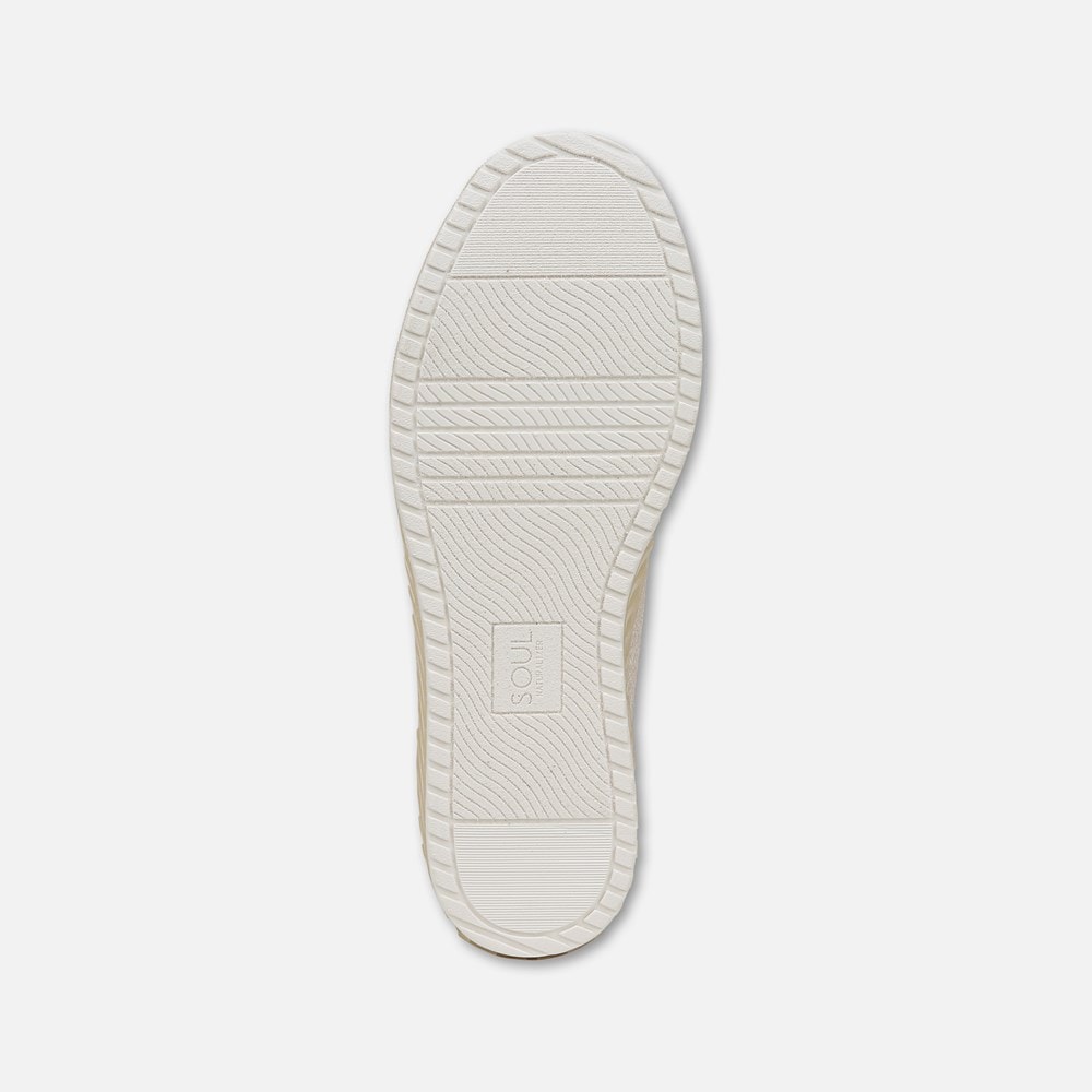 Naturalizer SOUL Iliana Lace Up Sneaker - Light Sand Fabric