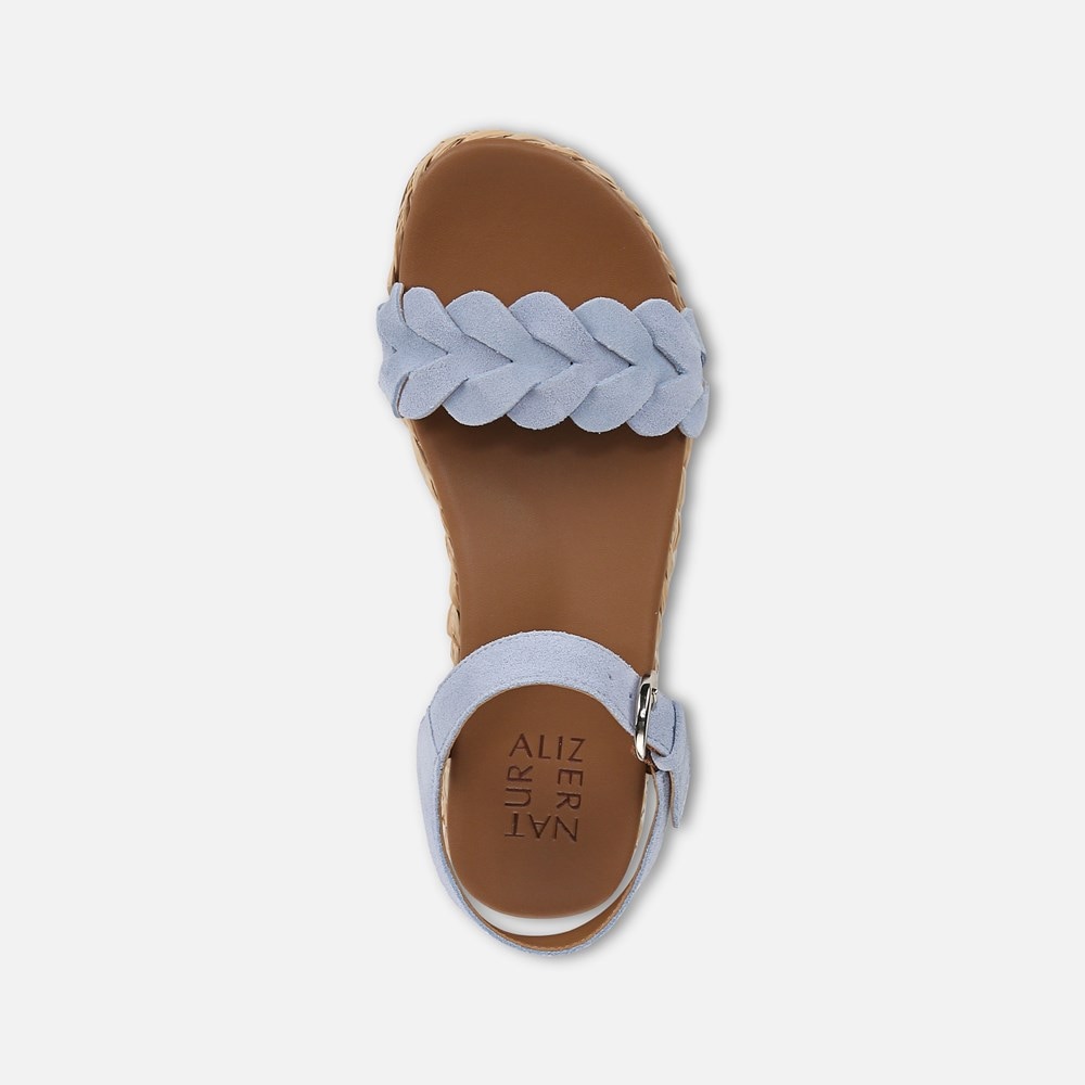 Naturalizer Neila Sandal - Ice Blue Leather