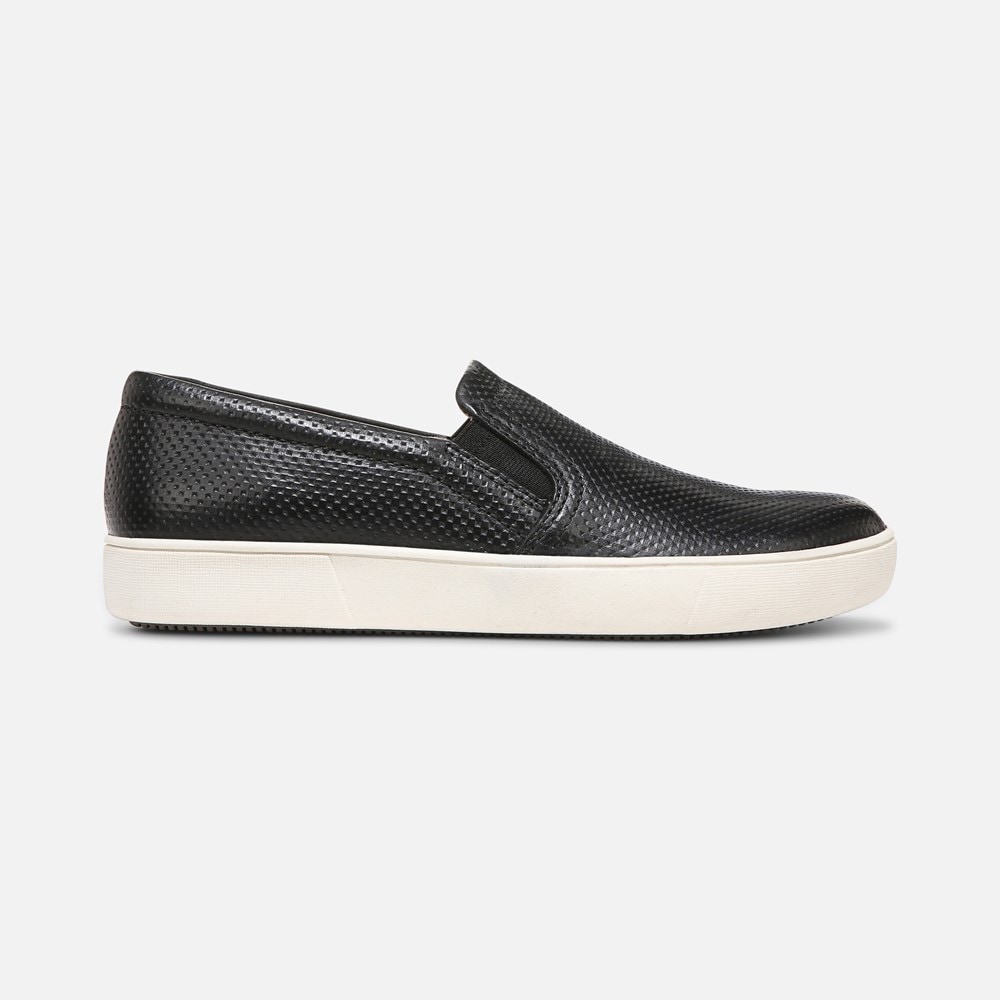 Naturalizer Marianne Slip On Sneaker - Black Leather