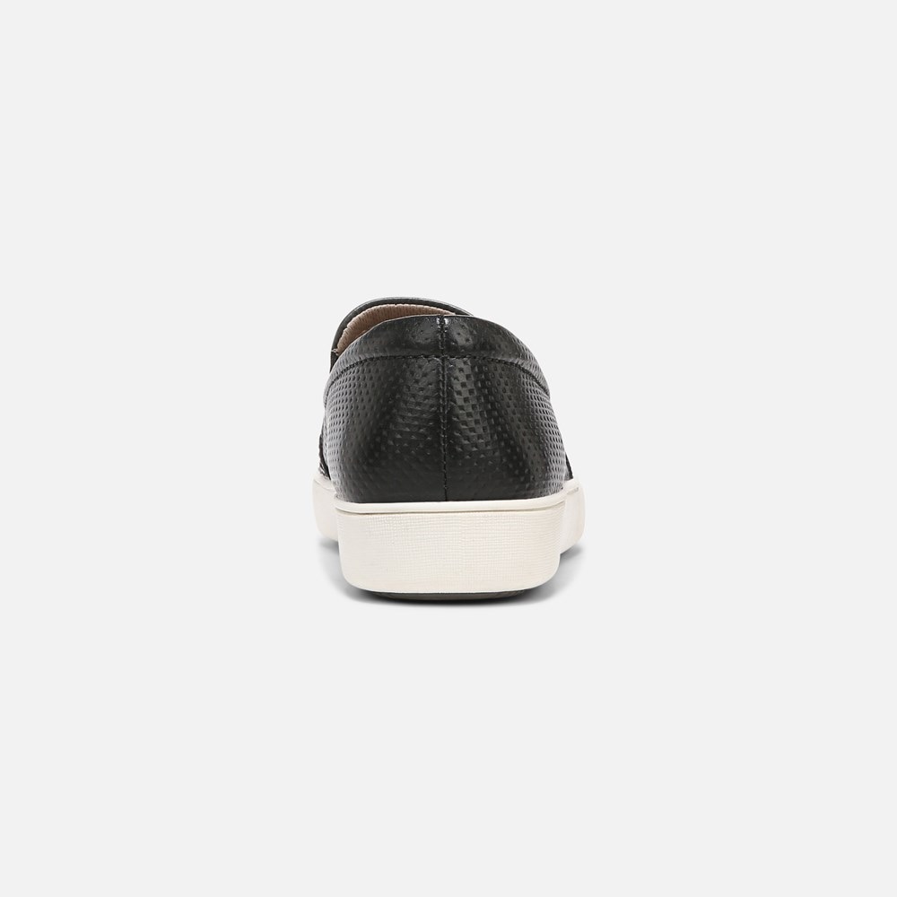 Naturalizer Marianne Slip On Sneaker - Black Leather