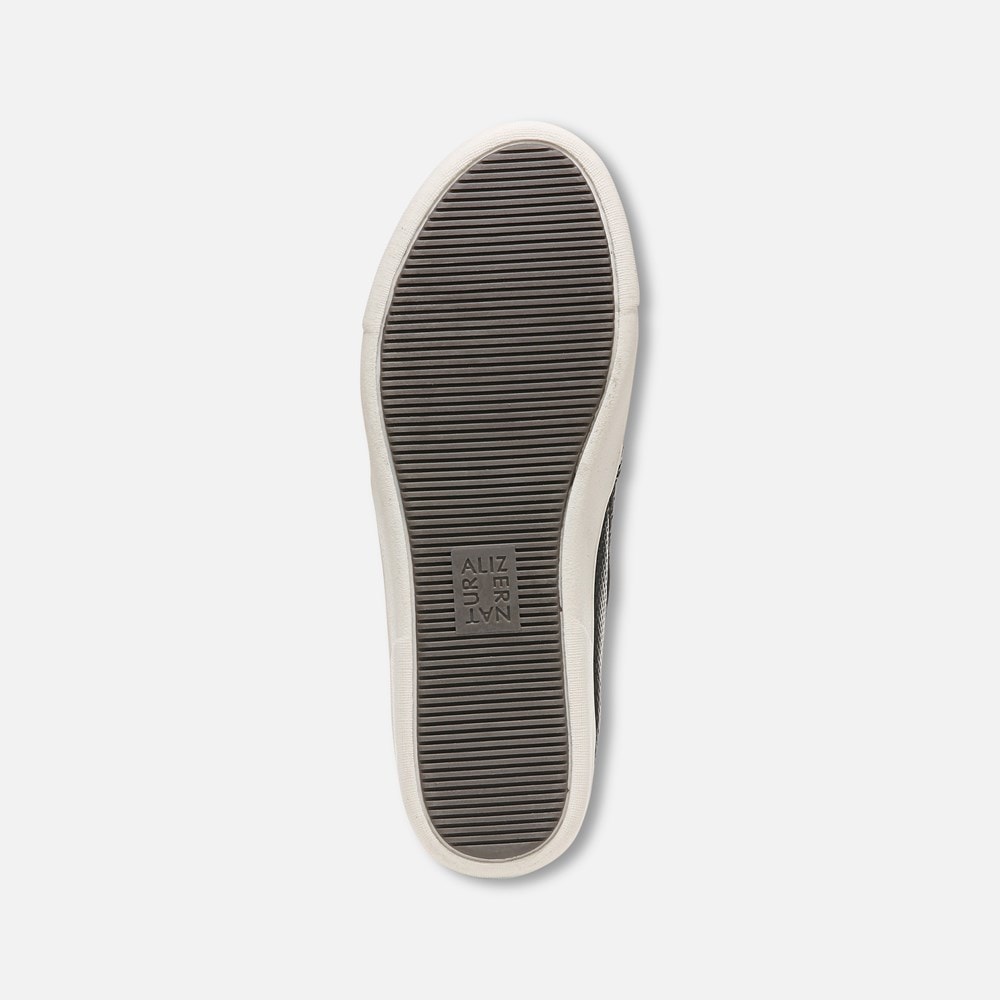 Naturalizer Marianne Slip On Sneaker - Black Leather