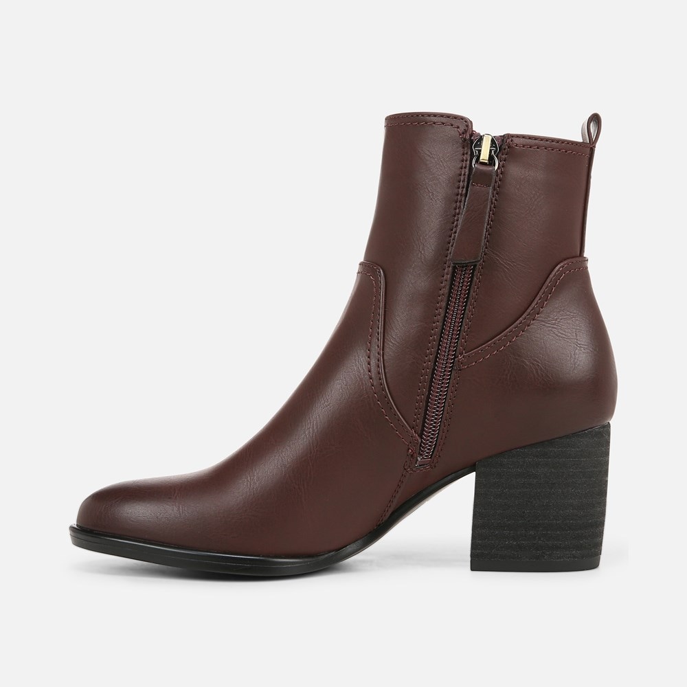 Naturalizer Soul Ultima Bootie - Cabernet Sauvignon Red