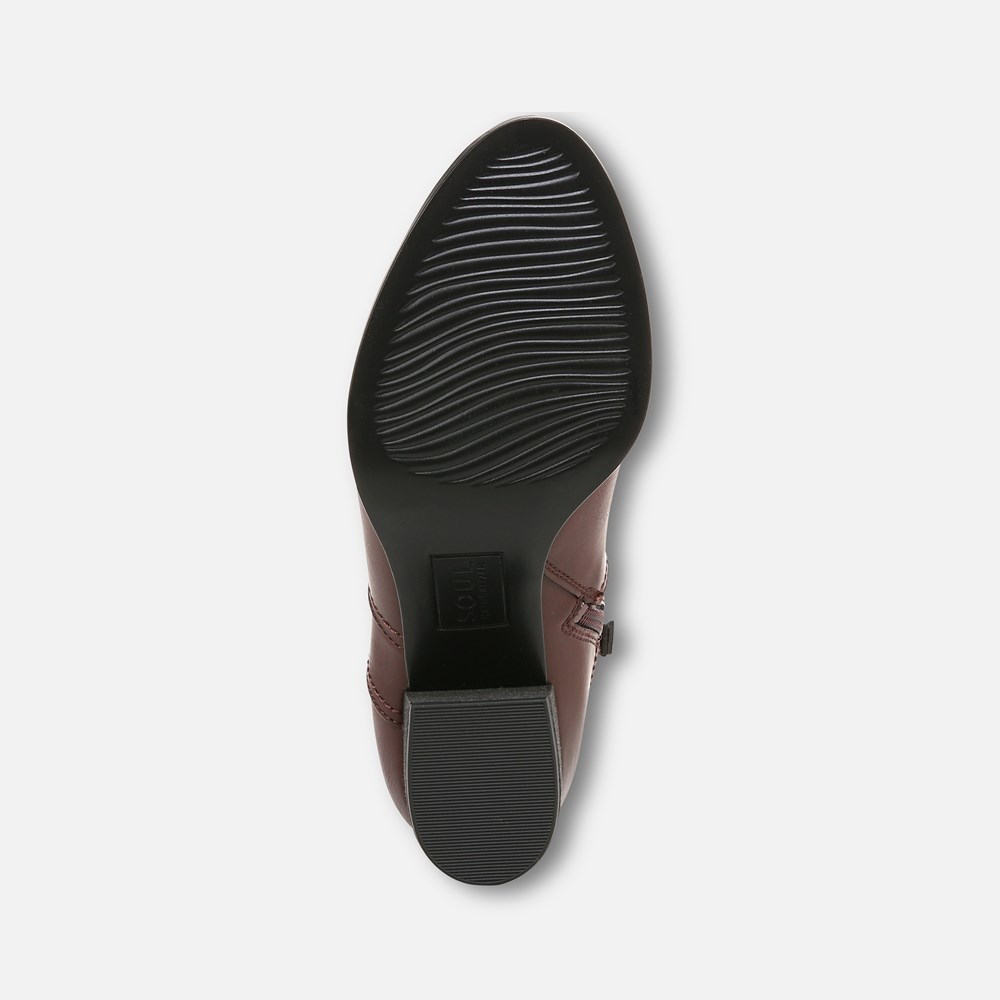 Naturalizer Soul Ultima Bootie - Cabernet Sauvignon Red