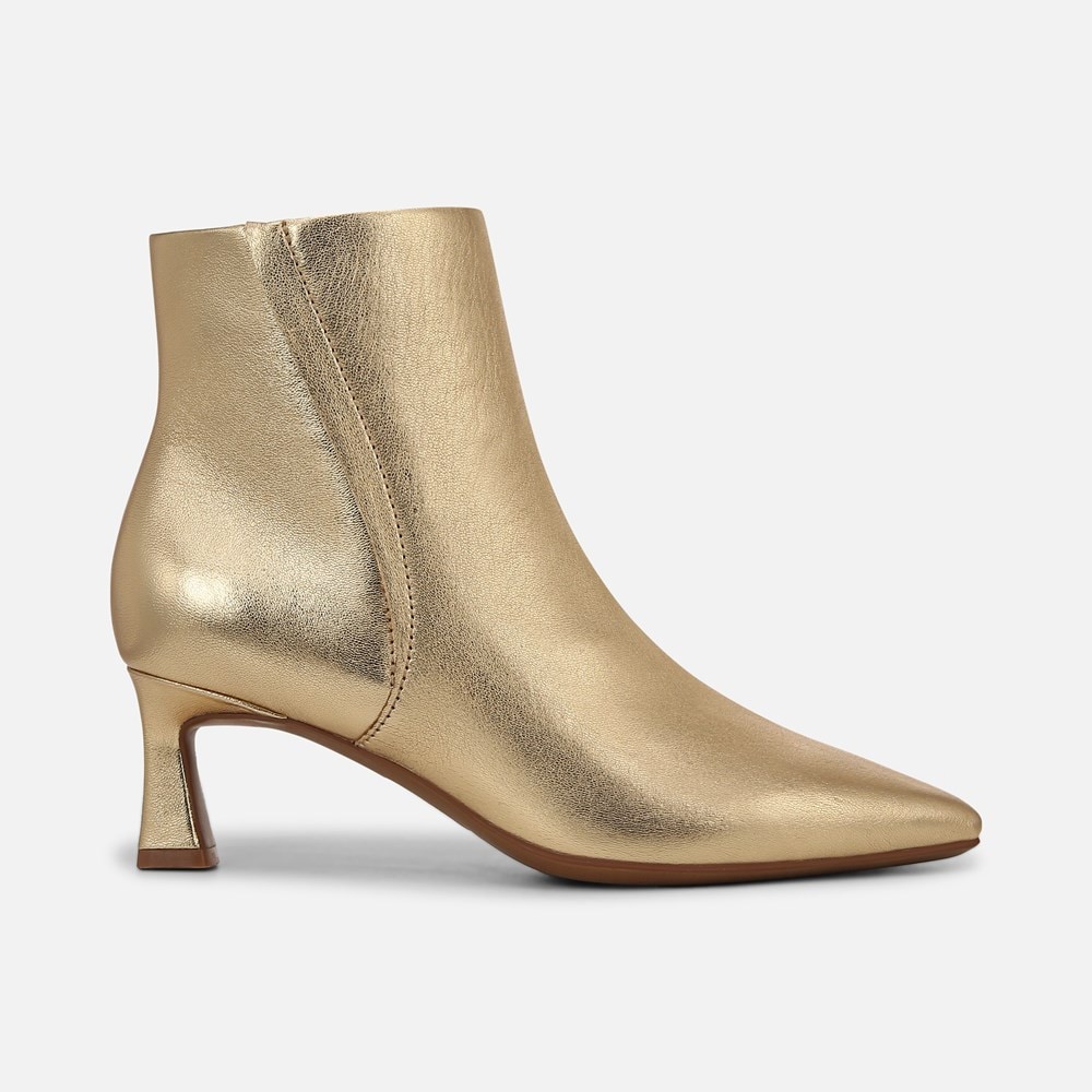 Naturalizer Deesha Bootie - Dark Gold Leather
