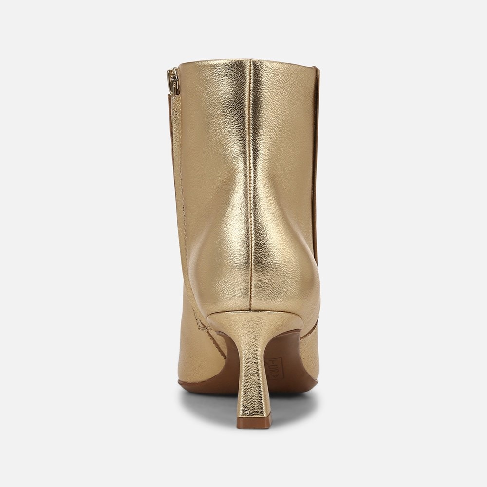 Naturalizer Deesha Bootie - Dark Gold Leather