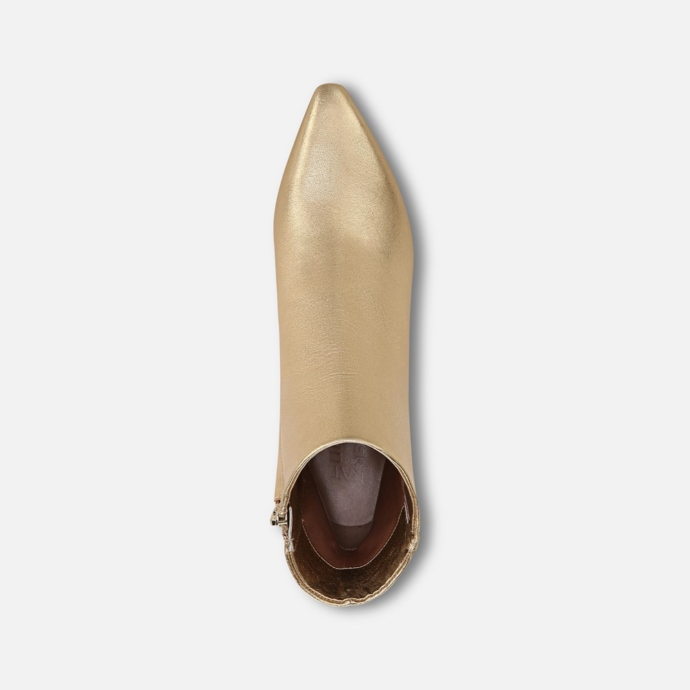 Naturalizer Deesha Bootie - Dark Gold Leather