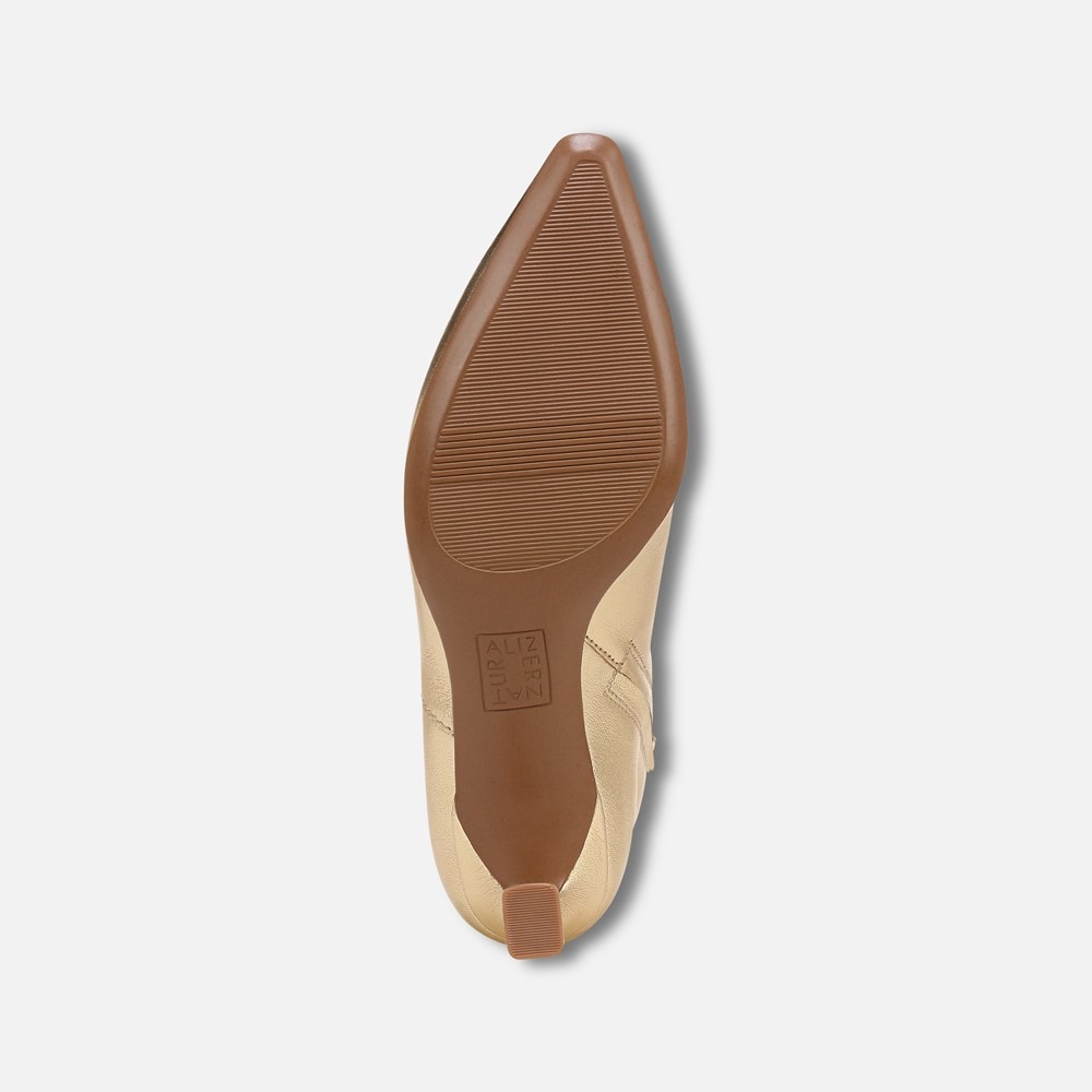 Naturalizer Deesha Bootie - Dark Gold Leather