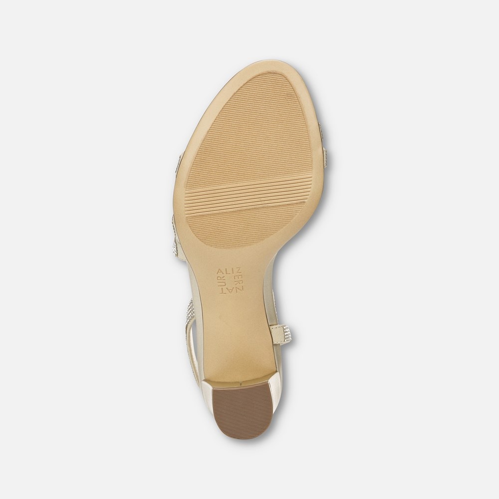 Naturalizer Vanessa Dress Sandal - Champagne Fabric