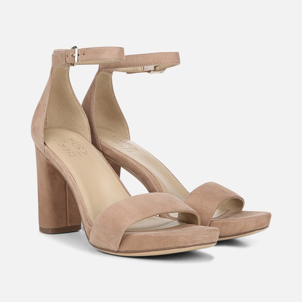 Naturalizer Joy Dress Sandal - Gingersnap Suede