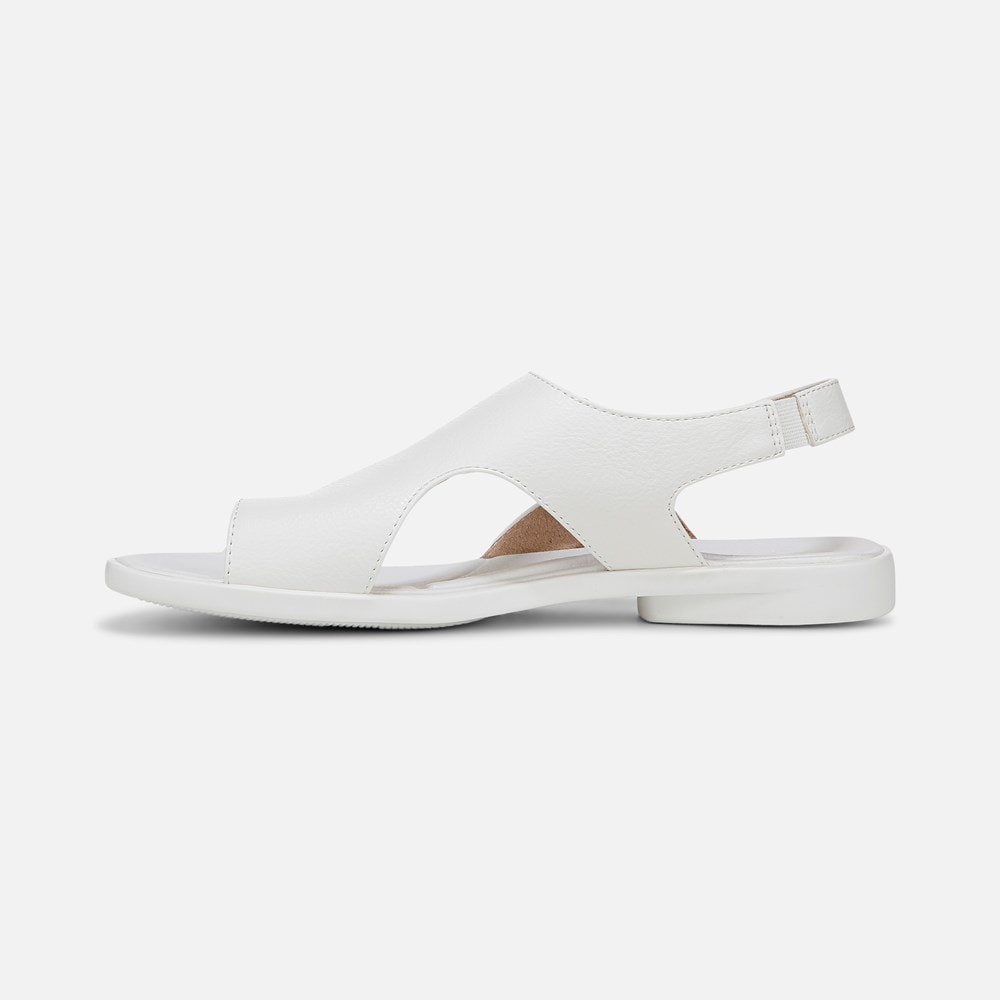 Naturalizer SOUL Freya Sandal - White Faux Leather