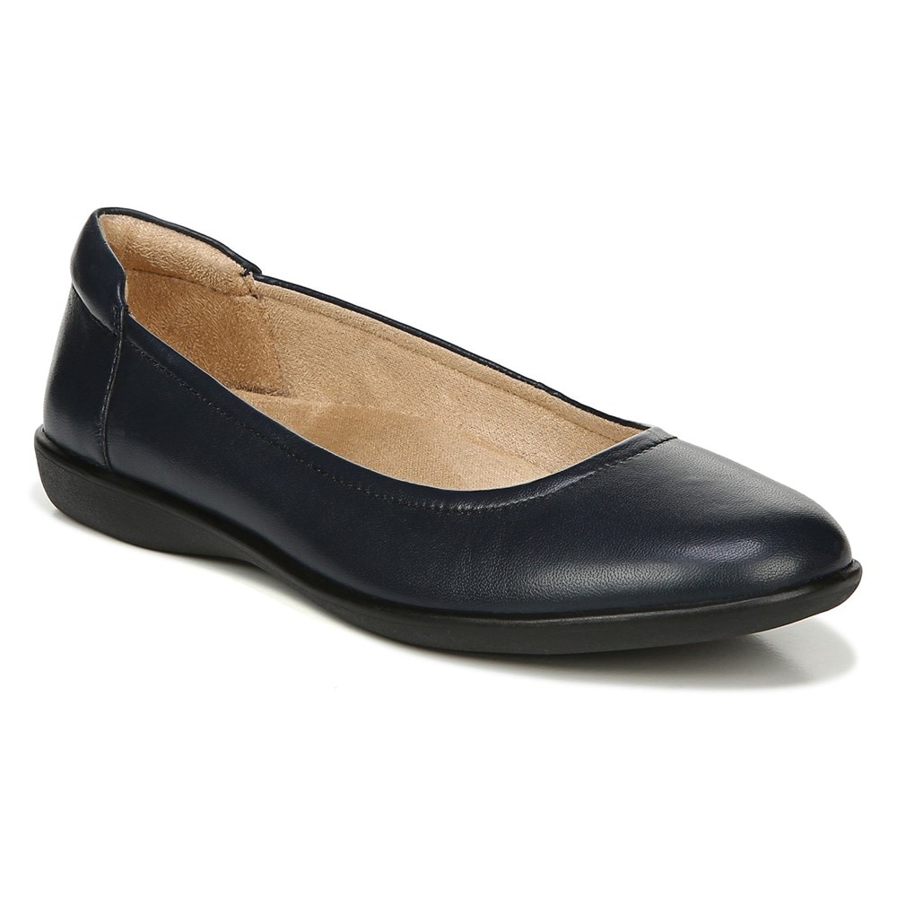 Naturalizer Flexy Flat - Navy Leather