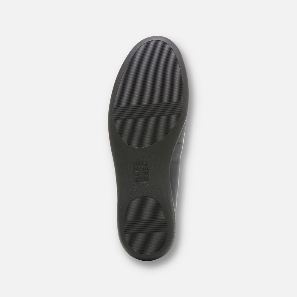 Naturalizer Flexy Flat - Navy Leather
