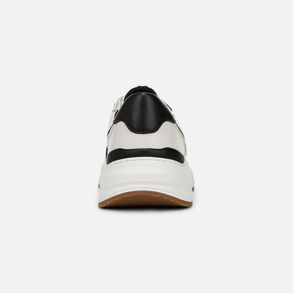 Naturalizer Blossom Lace-up Sneaker - Warm White / Black Leather