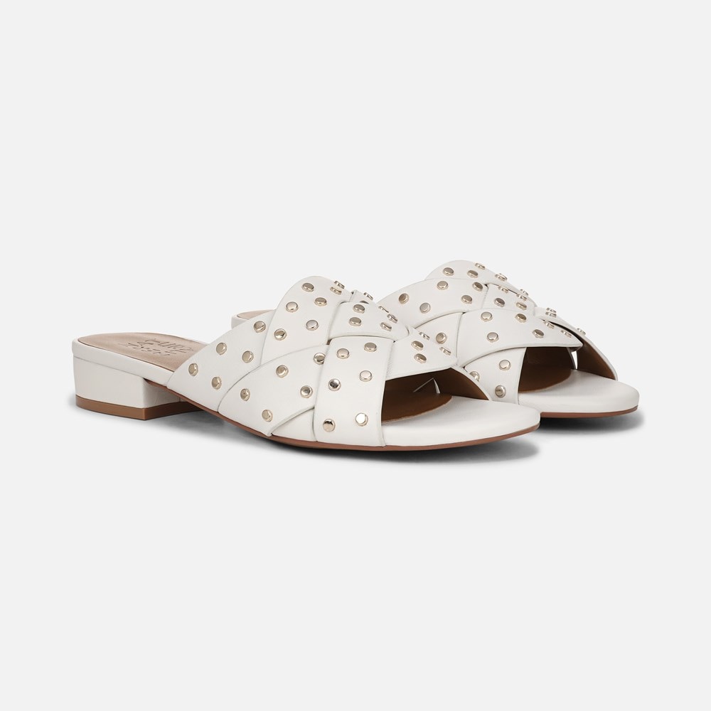 Naturalizer Morena Sandal - Warm White Leather