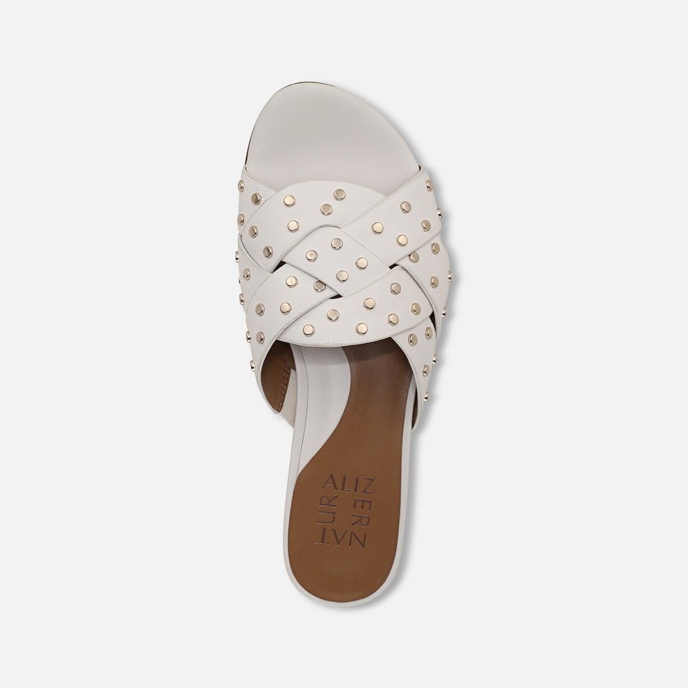 Naturalizer Morena Sandal - Warm White Leather