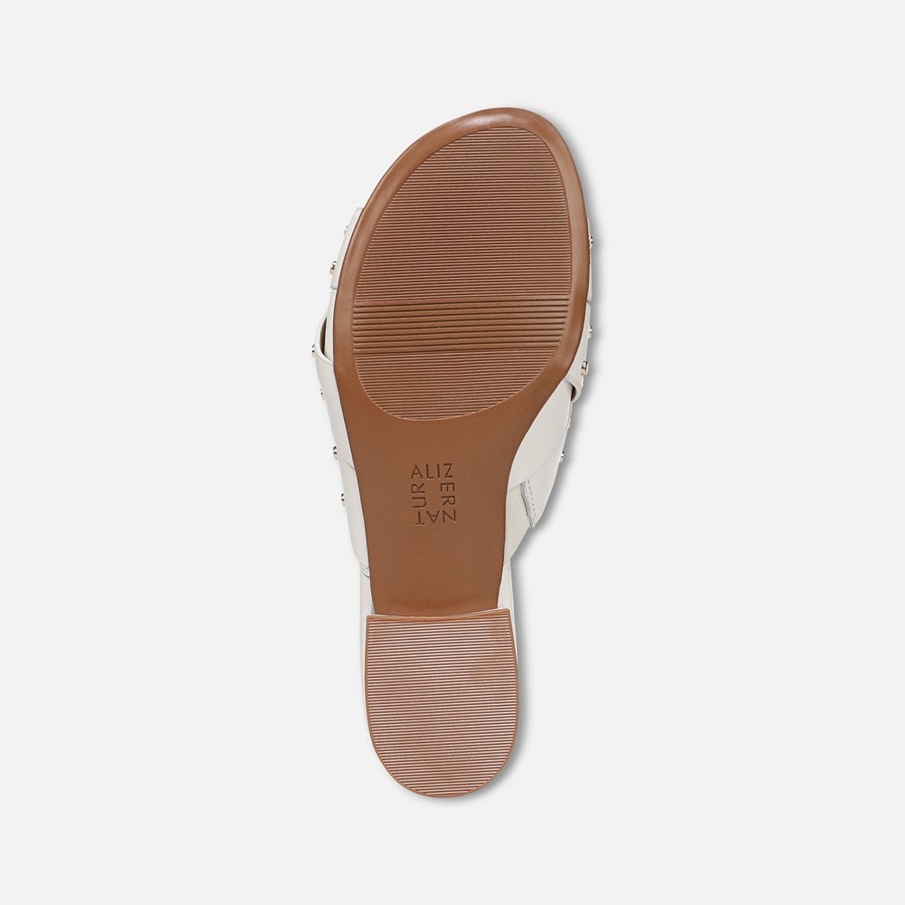 Naturalizer Morena Sandal - Warm White Leather