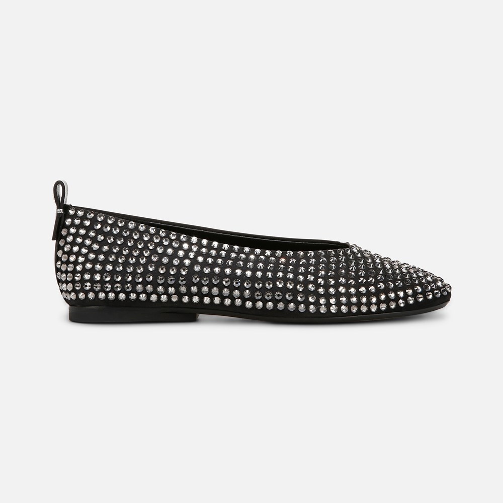 Naturalizer 27 Edit Carla Flat - Black Satin