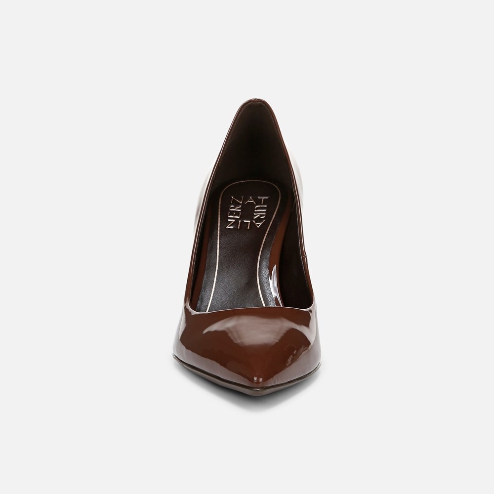 Naturalizer Anna Pump - Cappuccino Patent Faux Leather