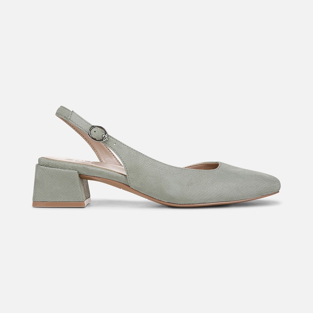 Naturalizer Jayla Slingback Pump - Pistachio Green Leather