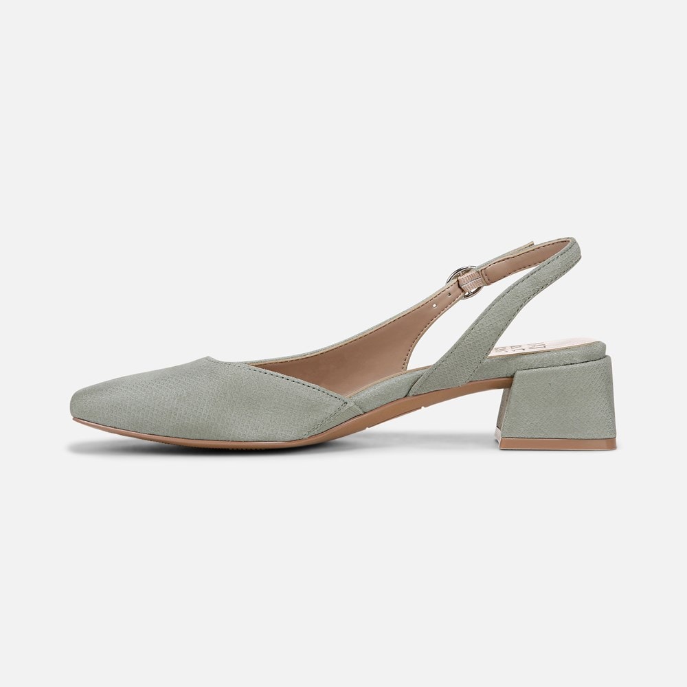 Naturalizer Jayla Slingback Pump - Pistachio Green Leather