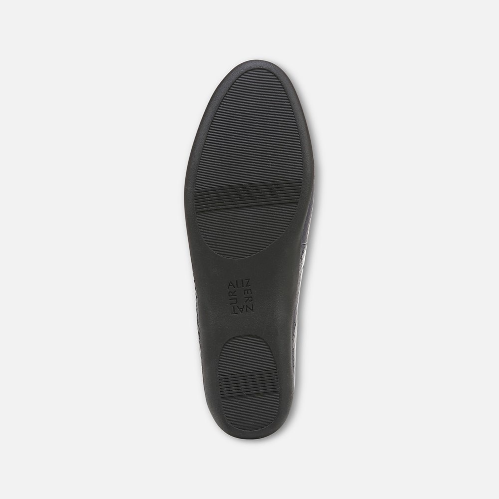 Naturalizer Vivienne Flat - Midnight Blue Faux Leather