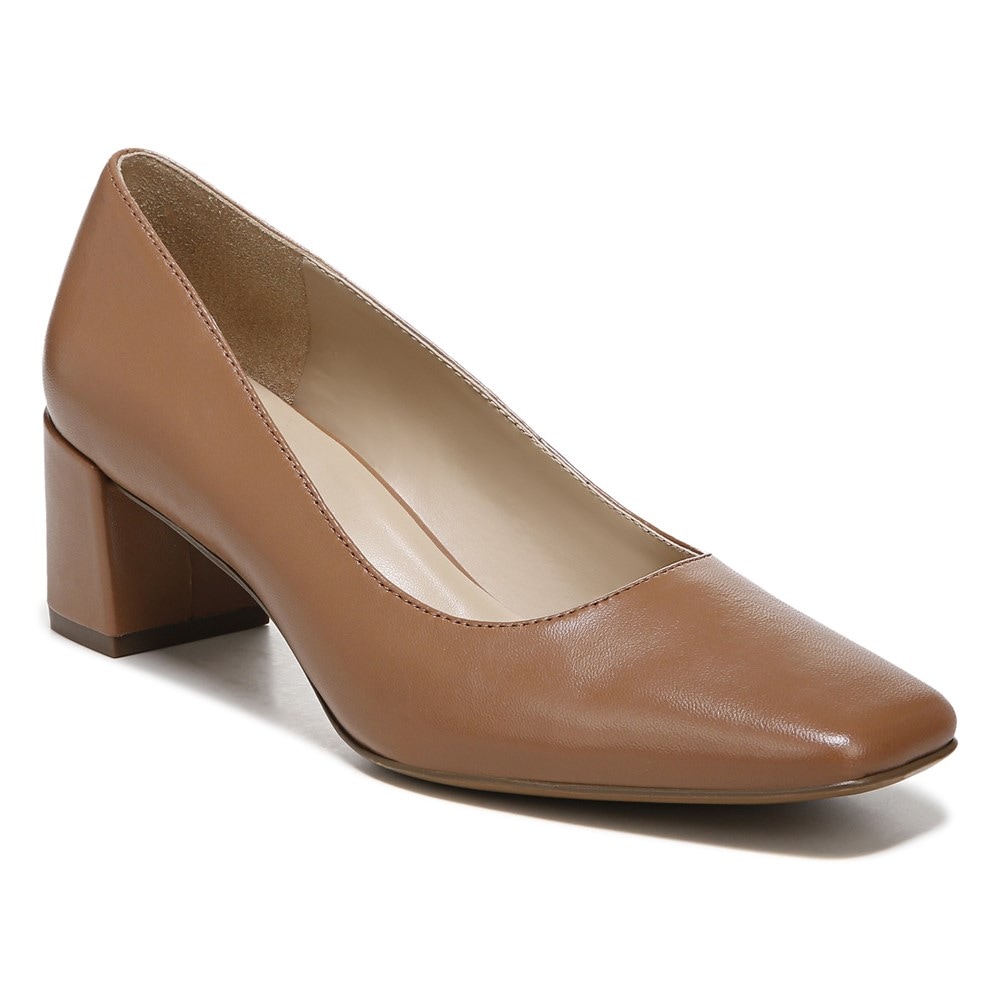 Naturalizer Karina Pump - English Tea Brown Leather