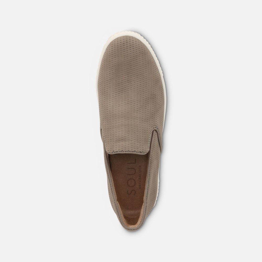 Naturalizer Soul Tia Slip On Sneaker - Mushroom Synthetic