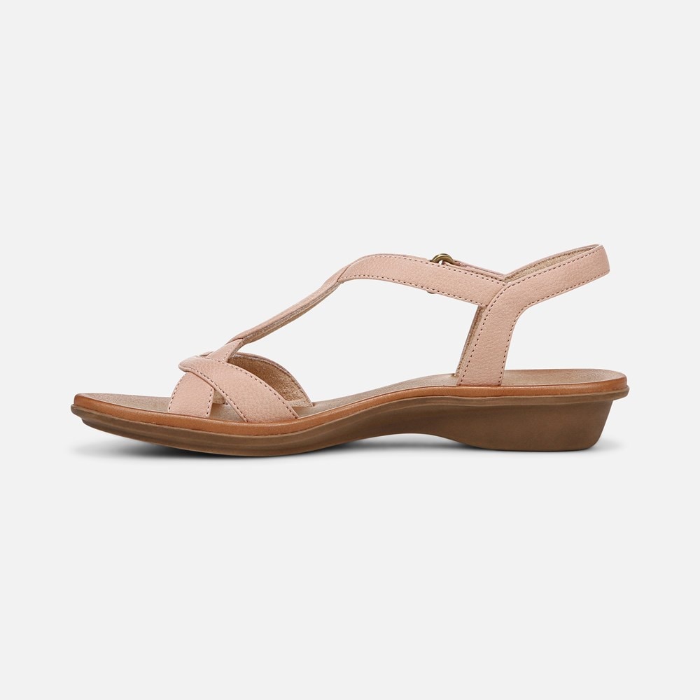 Naturalizer SOUL Solo Sandal - Mauve Pink Faux Leather