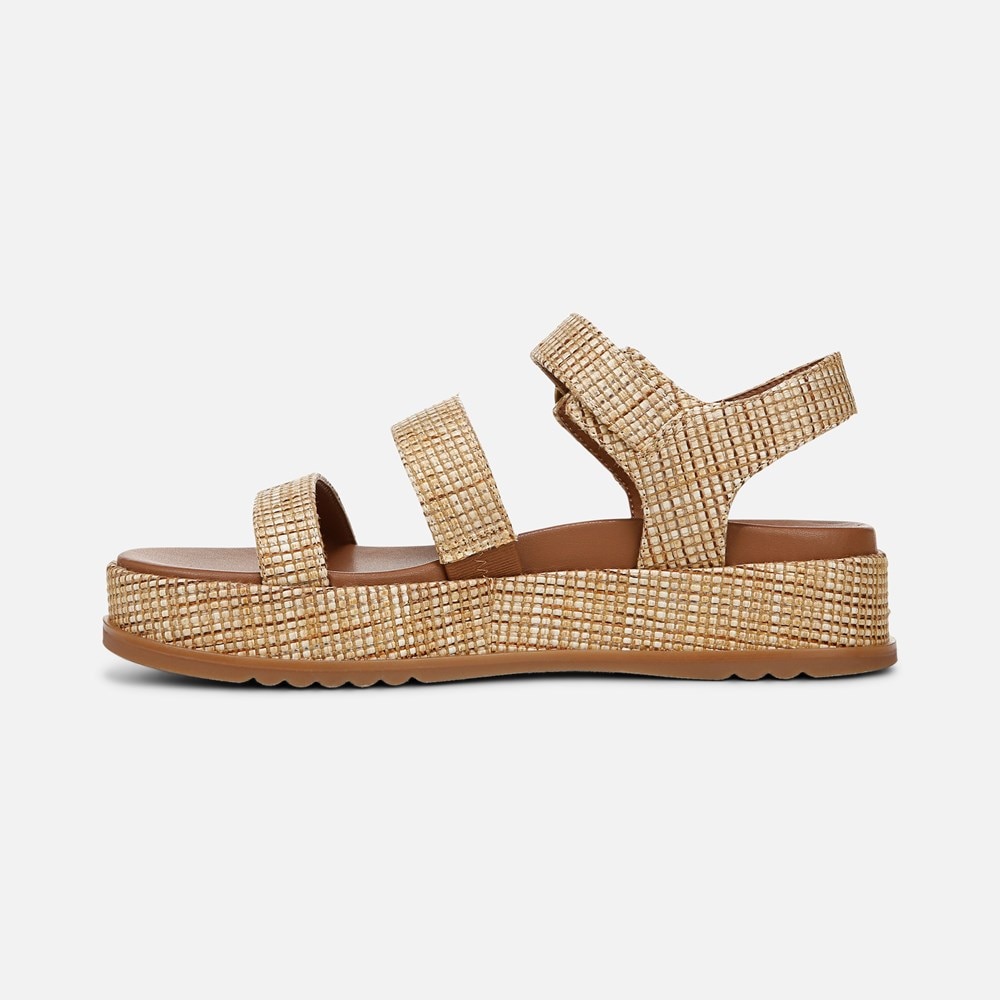 Naturalizer 27 EDIT Zizi Sandal - Metallic Raffia