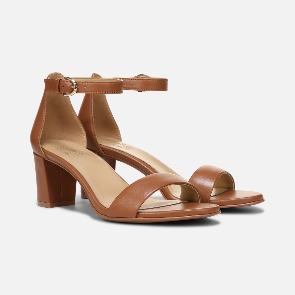 Naturalizer Vera Dress Sandal - English Tea Leather