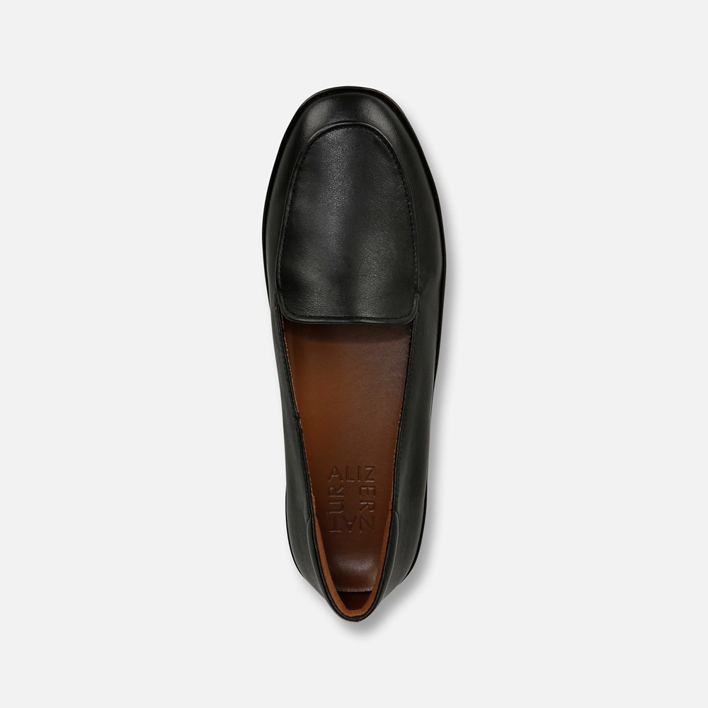 Naturalizer Bashful Loafer - Black Leather