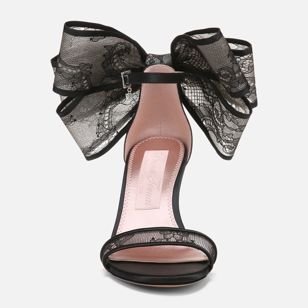 Naturalizer Amour Dress Sandal - Black Fabric